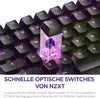 NZXT KB-002NB Function 2 MiniTKL Gateron Swift Optical Purple Gamer Keyboard