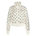 adidas Originals Modern Satin Polka Dots TT Track Top – Größe S – Off White/Black